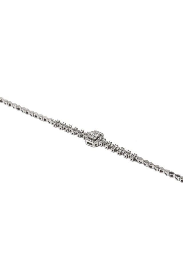 0.50 Ct Baget Pırlanta Bileklik