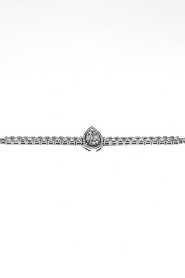 1.45 Ct Damla Coronet Pırlanta Bileklik