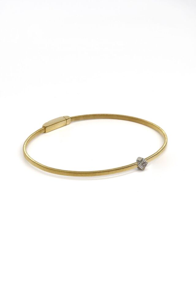 0.08 Ct Tasarım Pırlanta Kelepçe