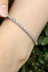 4.20 ct Suyolu Pırlanta Bileklik