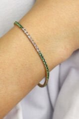 Zümrüt & Pırlanta Suyolu Bileklik