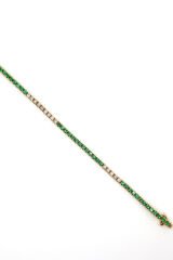 Zümrüt & Pırlanta Suyolu Bileklik