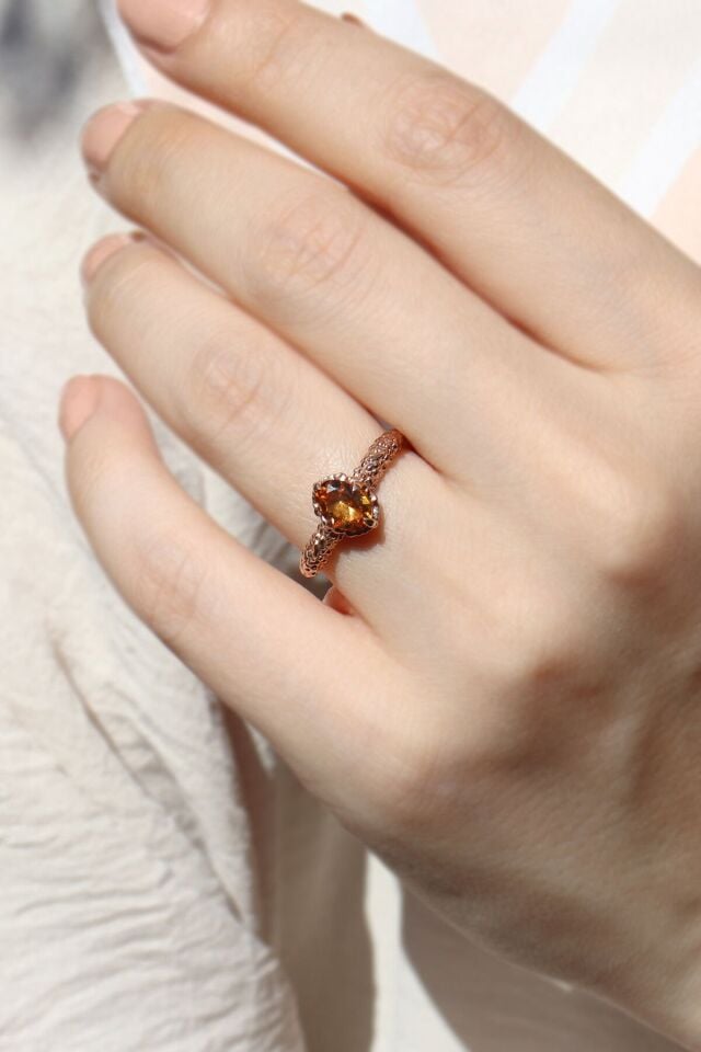 Vintage Turmalin Yüzük