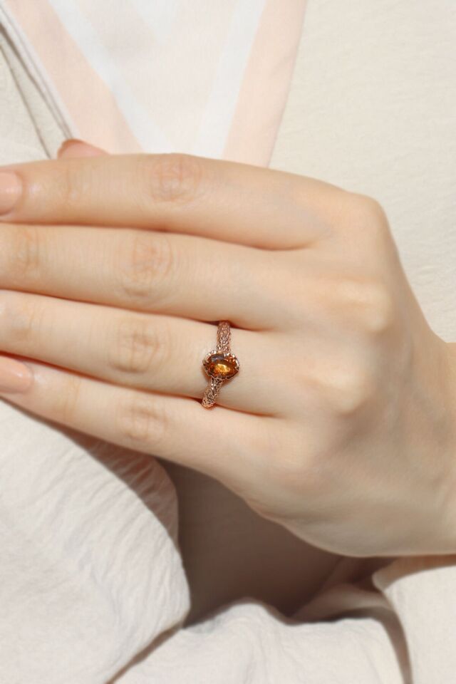 Vintage Turmalin Yüzük