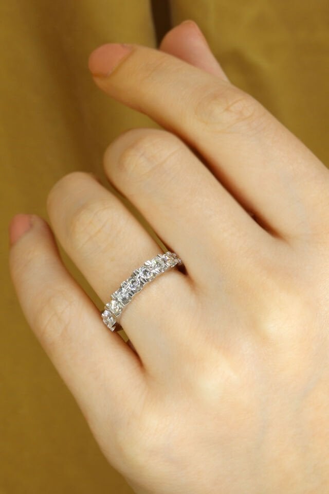 0.90 ct Yarımtur Pırlanta Yüzük