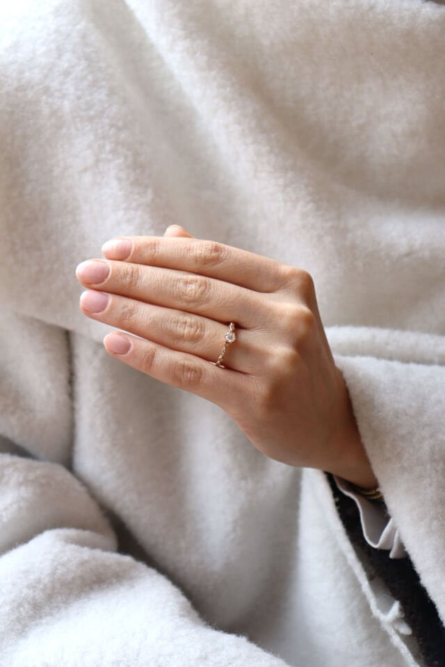 0.40 Ct Vintage Pırlanta Yüzük