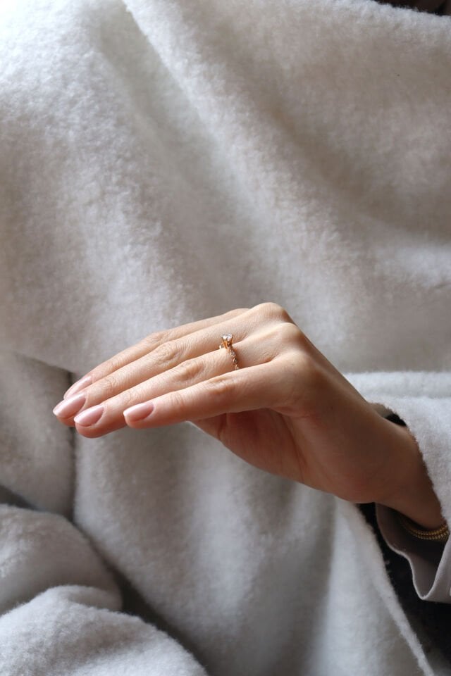 0.40 Ct Vintage Pırlanta Yüzük