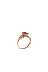 Vintage Garnet & Pırlanta Yüzük