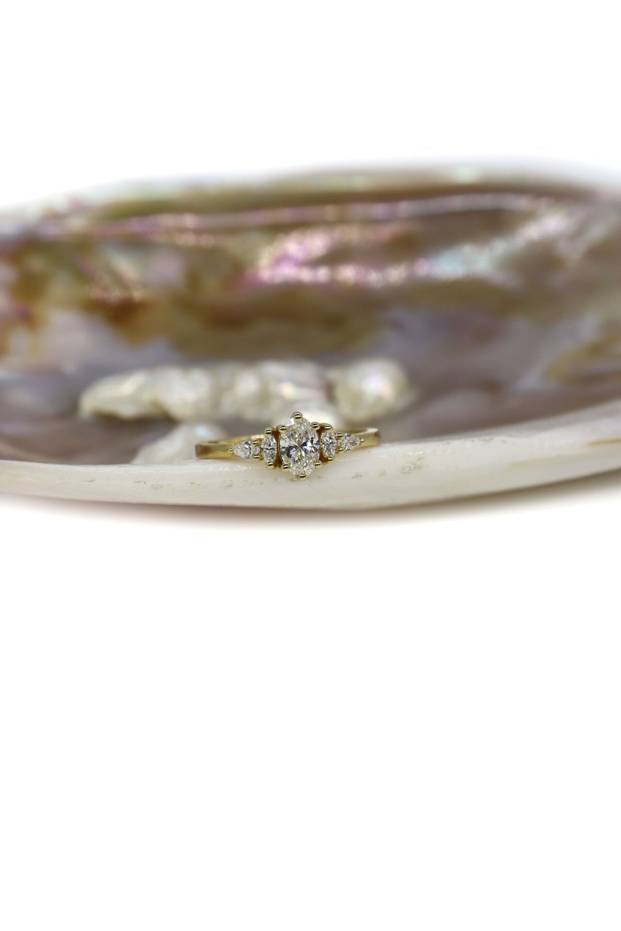 0.55 Ct Vintage Tasarım Pırlanta Yüzük