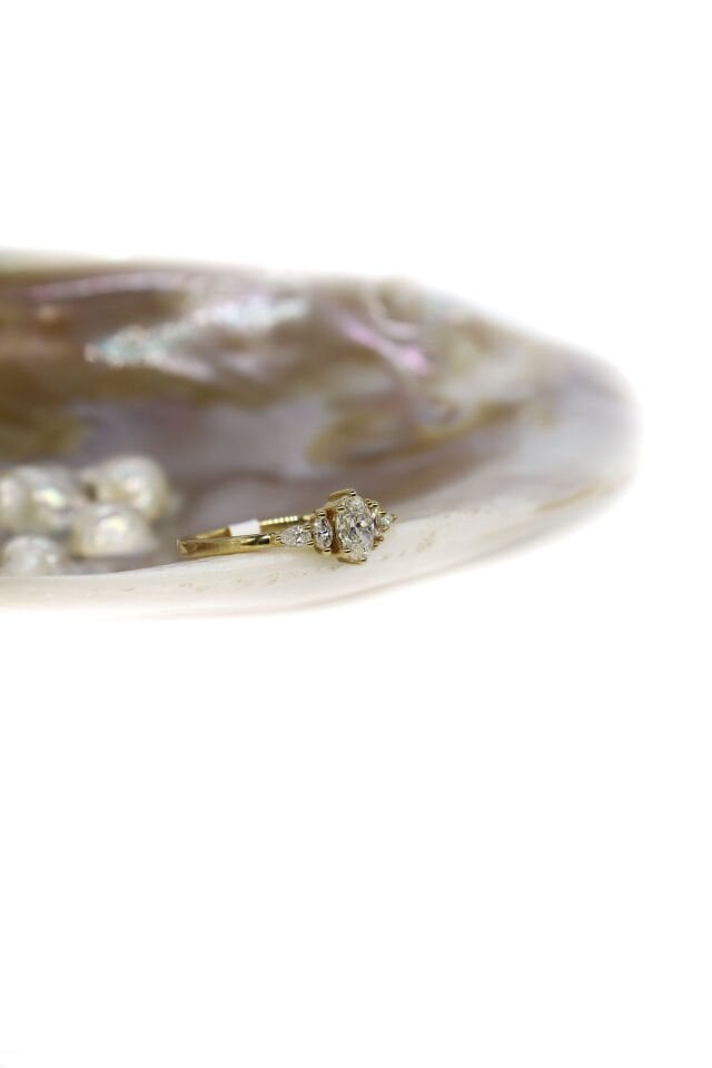 0.55 Ct Vintage Tasarım Pırlanta Yüzük