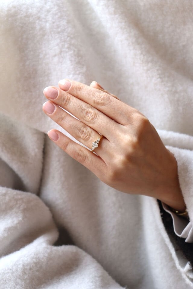 0.55 Ct Vintage Elis Pırlanta Yüzük