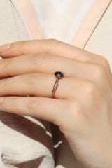 Vintage London Blue Yüzük