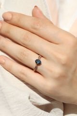 Vintage London Blue Yüzük