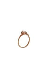 Vintage Beyaz Topaz & Pırlanta Yüzük