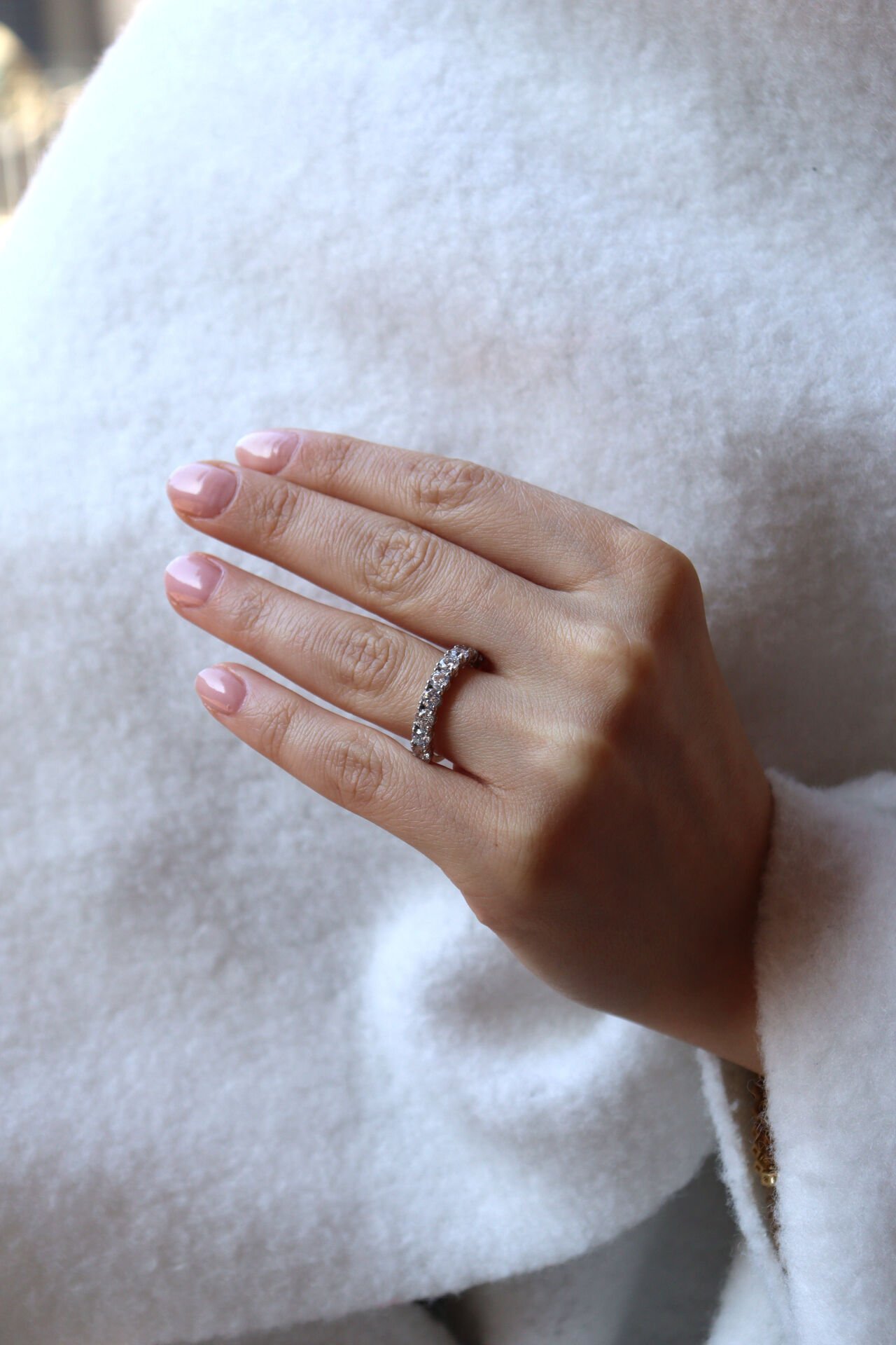 1.70 Ct Yarımtur Pırlanta Yüzük