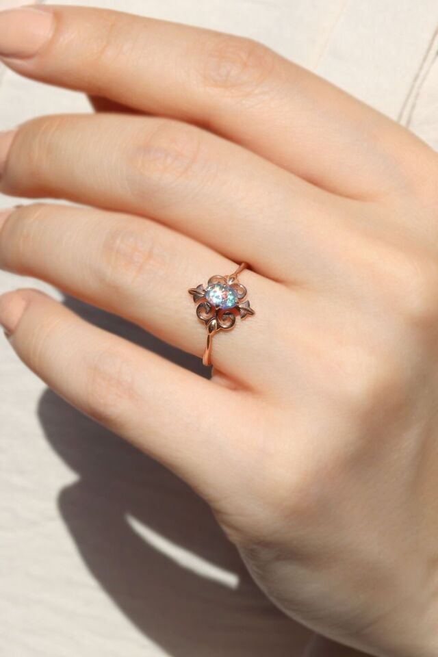 Vintage Opal Yüzük