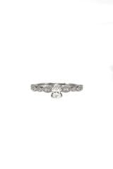 Vintage Oval Pırlanta Yüzük