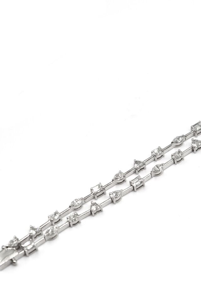 5.30 ct Emerald & Pırlanta Bileklik