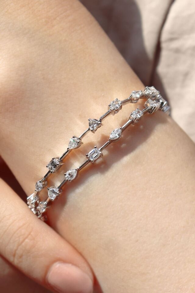 5.30 ct Emerald & Pırlanta Bileklik