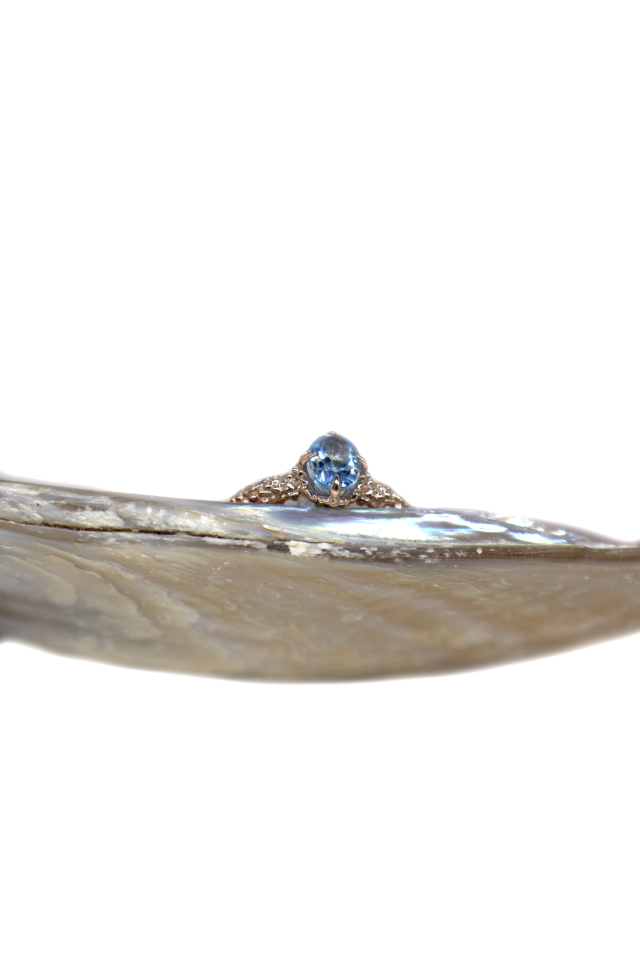 Vintage Aquamarine Yüzük