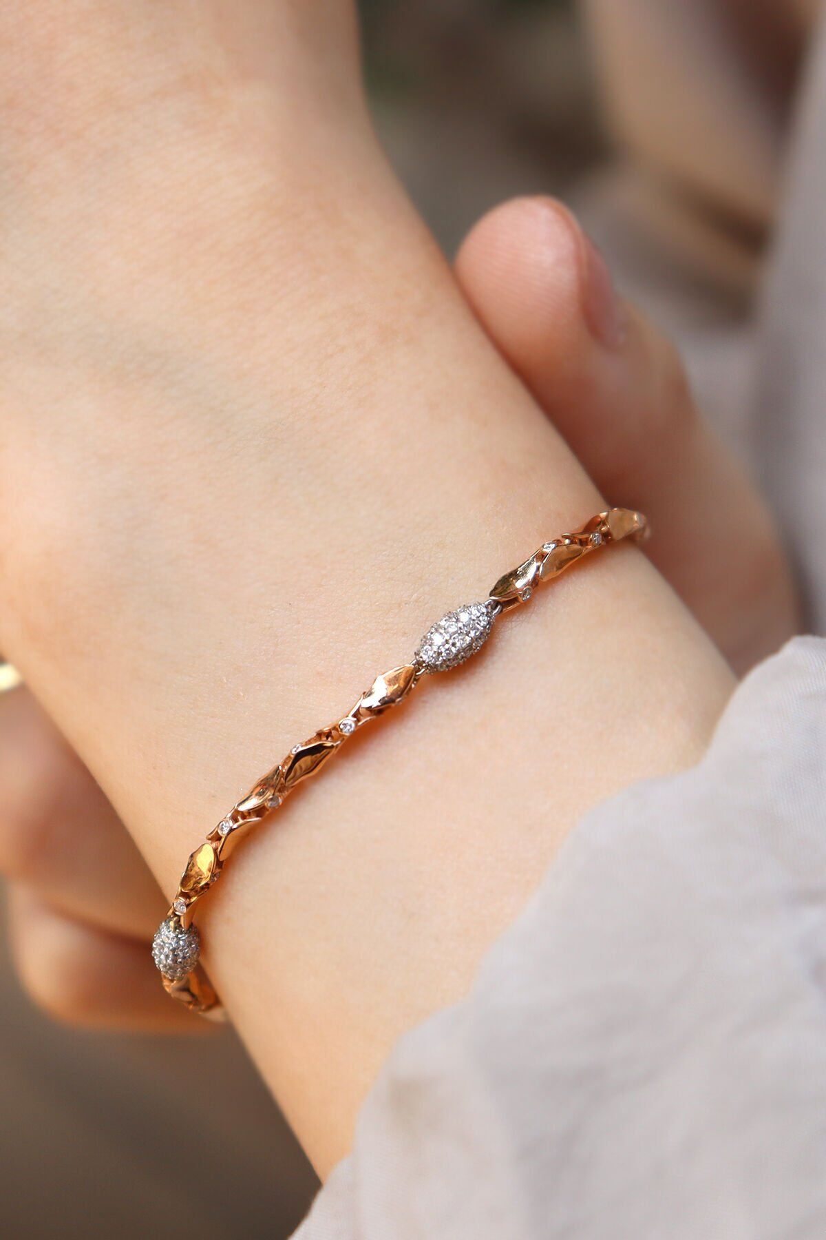 1.00 ct Pırlanta Bileklik