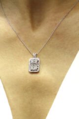 Baget Pırlanta Kolye