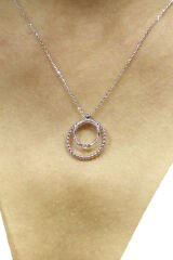 Tasarım Pırlanta Kolye