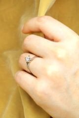 0.40 ct Pırlanta Tektaş Yüzük