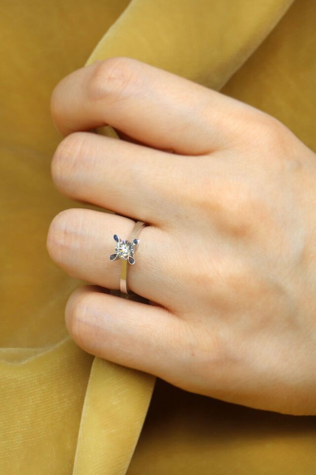 0.50 ct Pırlanta Tektaş Yüzük