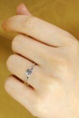 0.60 ct Pırlanta Tektaş Yüzük