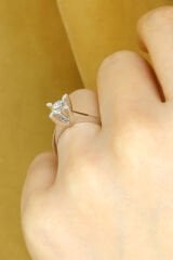 0.60 ct Pırlanta Tektaş Yüzük