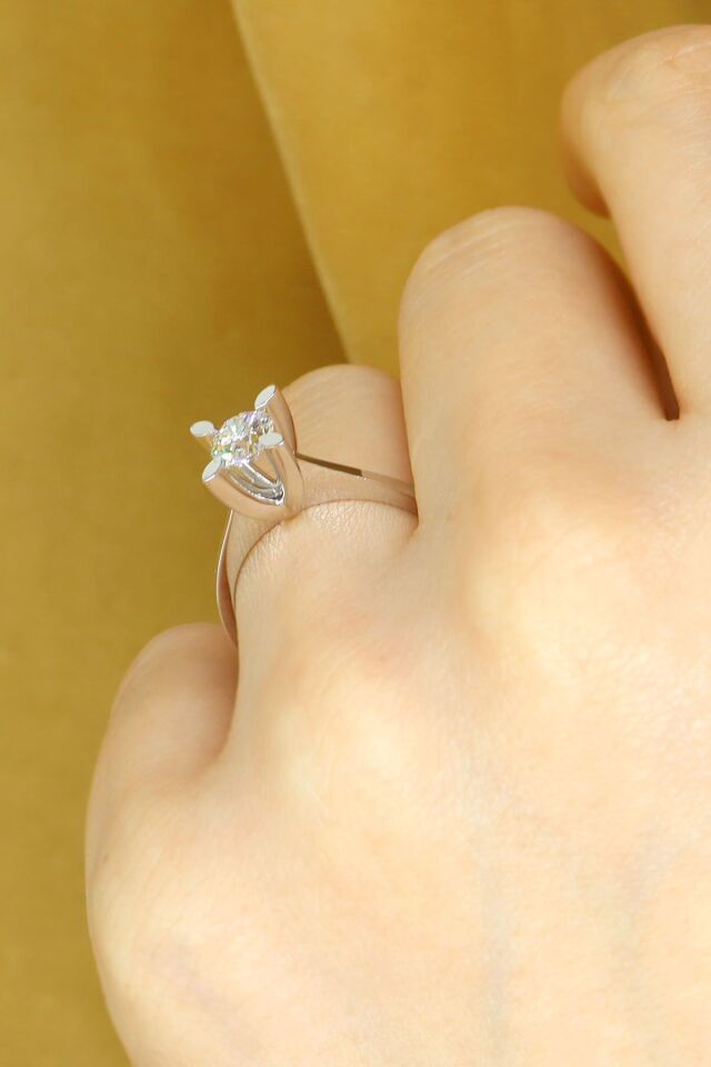 0.60 ct Pırlanta Tektaş Yüzük