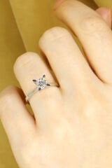 0.60 ct Pırlanta Tektaş Yüzük