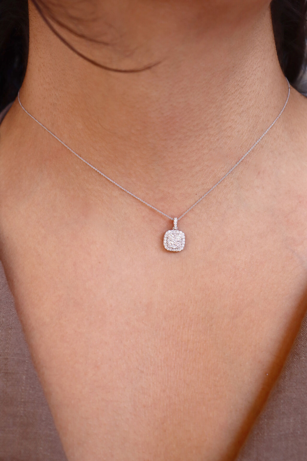 0.50 Ct Coronet Pırlanta Kolye