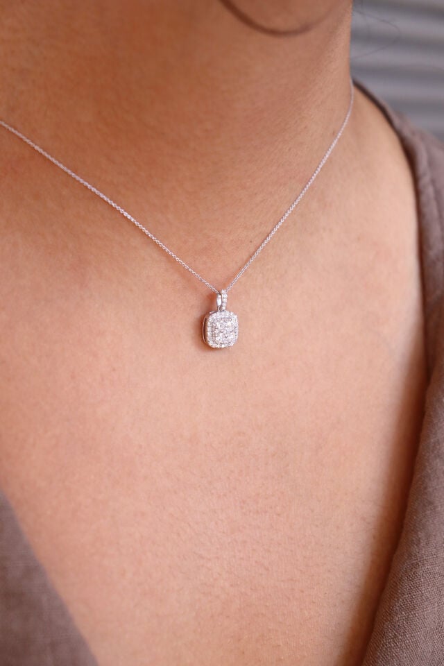 0.50 Ct Coronet Pırlanta Kolye