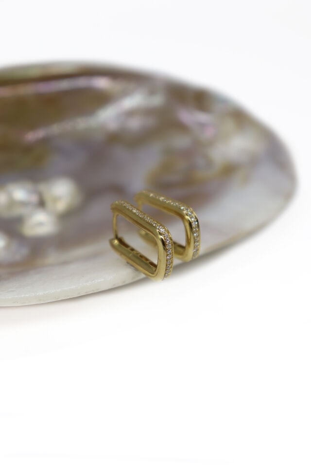 0.30 Ct  Tasarım Pırlanta Küpe