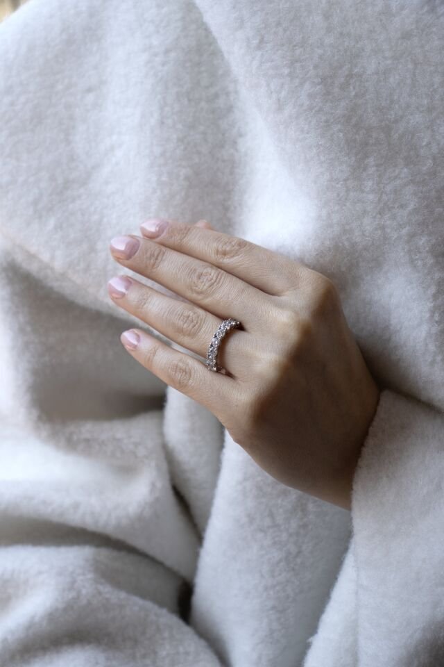 2.00 Ct Yarımtur Pırlanta Yüzük