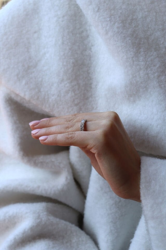 2.00 Ct Yarımtur Pırlanta Yüzük