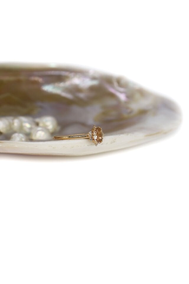 Morganite Pırlanta Yüzük