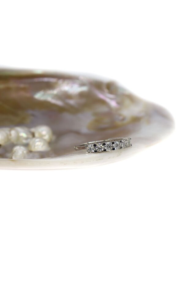 1.30 Ct Yarımtur Pırlanta Yüzük