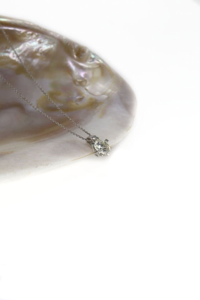 1.10 Ct Pırlanta Tektaş Kolye