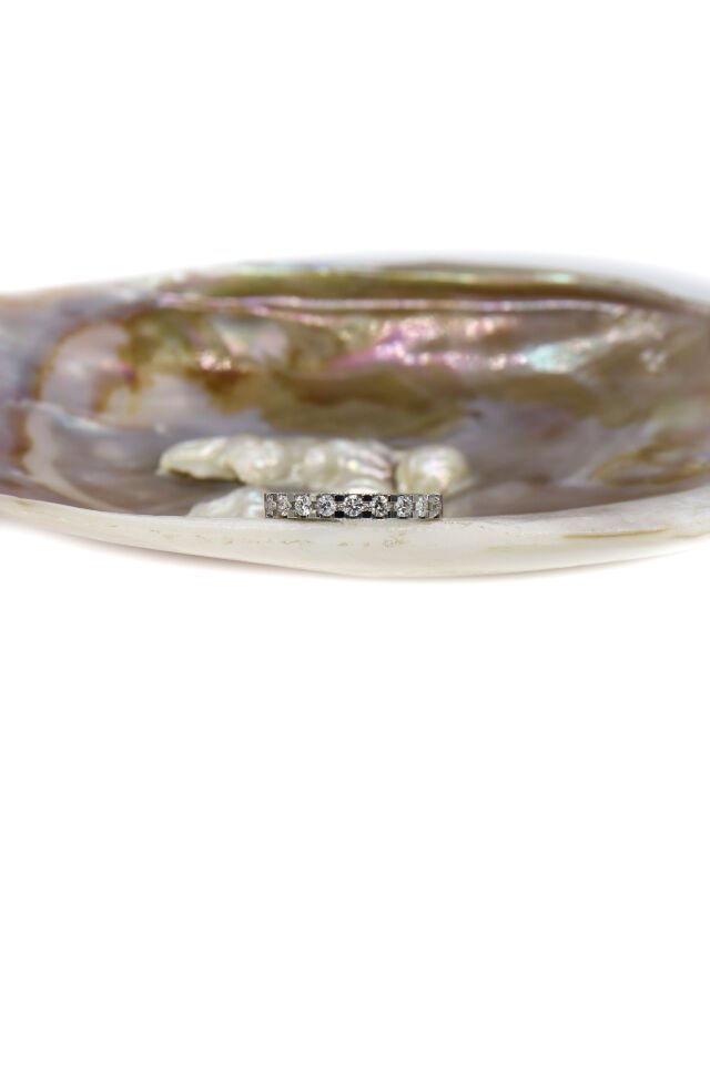 0.50 Ct Yarımtur Pırlanta Yüzük