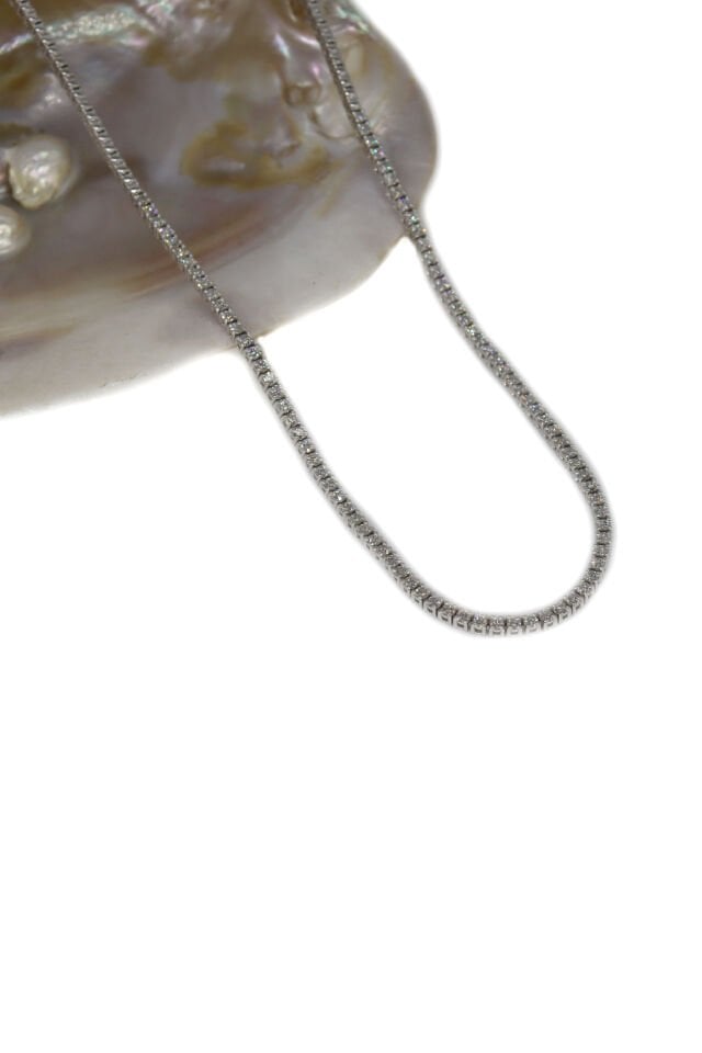 2.50 Ct Yarım Suyolu Pırlanta Gerdanlık
