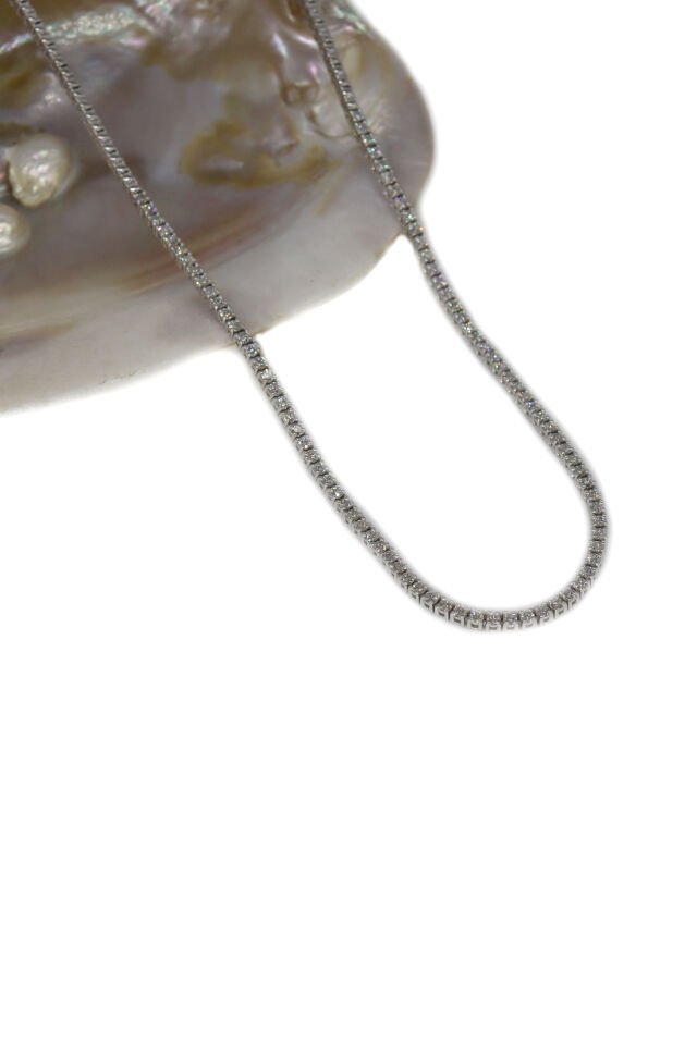 2.50 Ct Yarım Suyolu Pırlanta Gerdanlık