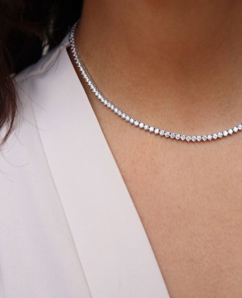 11.40 Ct Suyolu Pırlanta Kolye