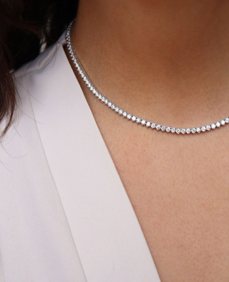 11.40 Ct Suyolu Pırlanta Kolye