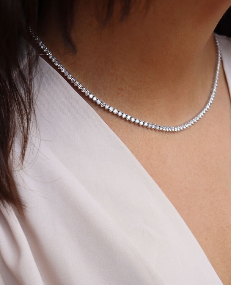 11.40 Ct Suyolu Pırlanta Kolye