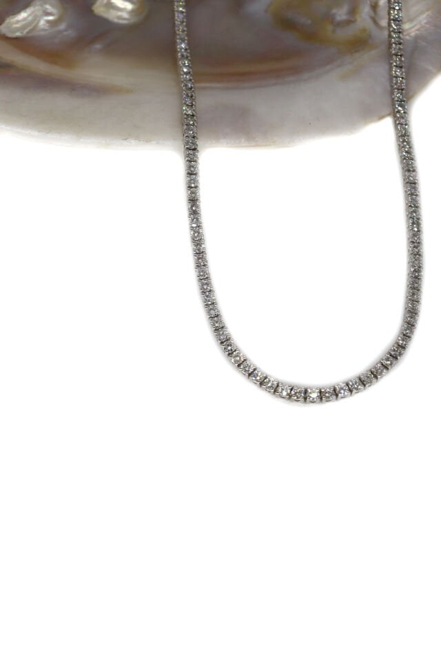 8.13 Ct Suyolu Pırlanta Gerdanlık