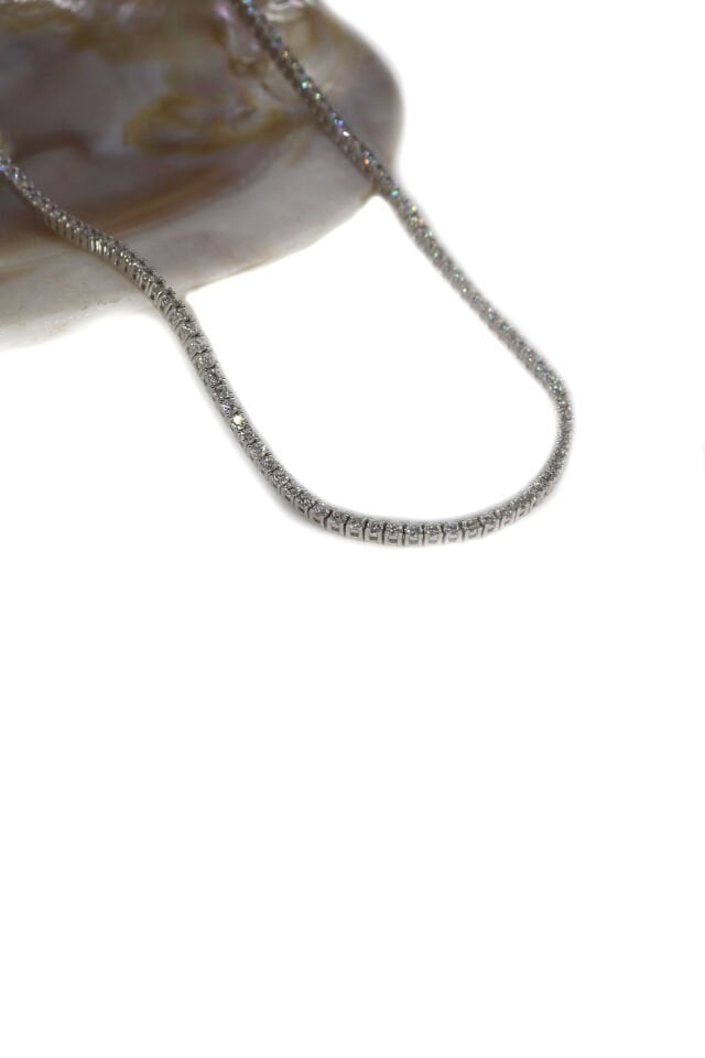 7 Ct Suyolu Pırlanta Gerdanlık