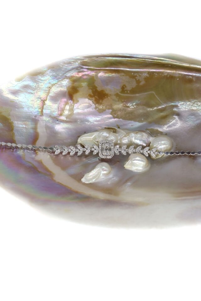 0.55 Ct Baget Pırlanta Bileklik